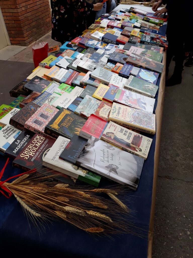 Intercanvi de llibres. Sant Jordi 2018